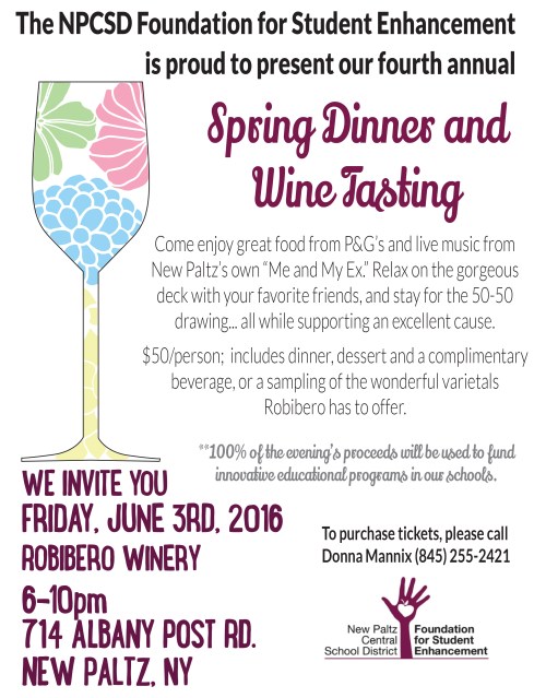 New Paltz Wine Dineer 2016